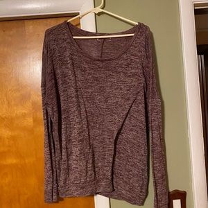 Maroon & White Sweater